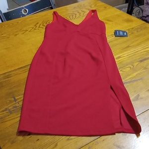 Lulu's Dress Womens SMALL Red New Formal Weddings Birthday Cocktail Party